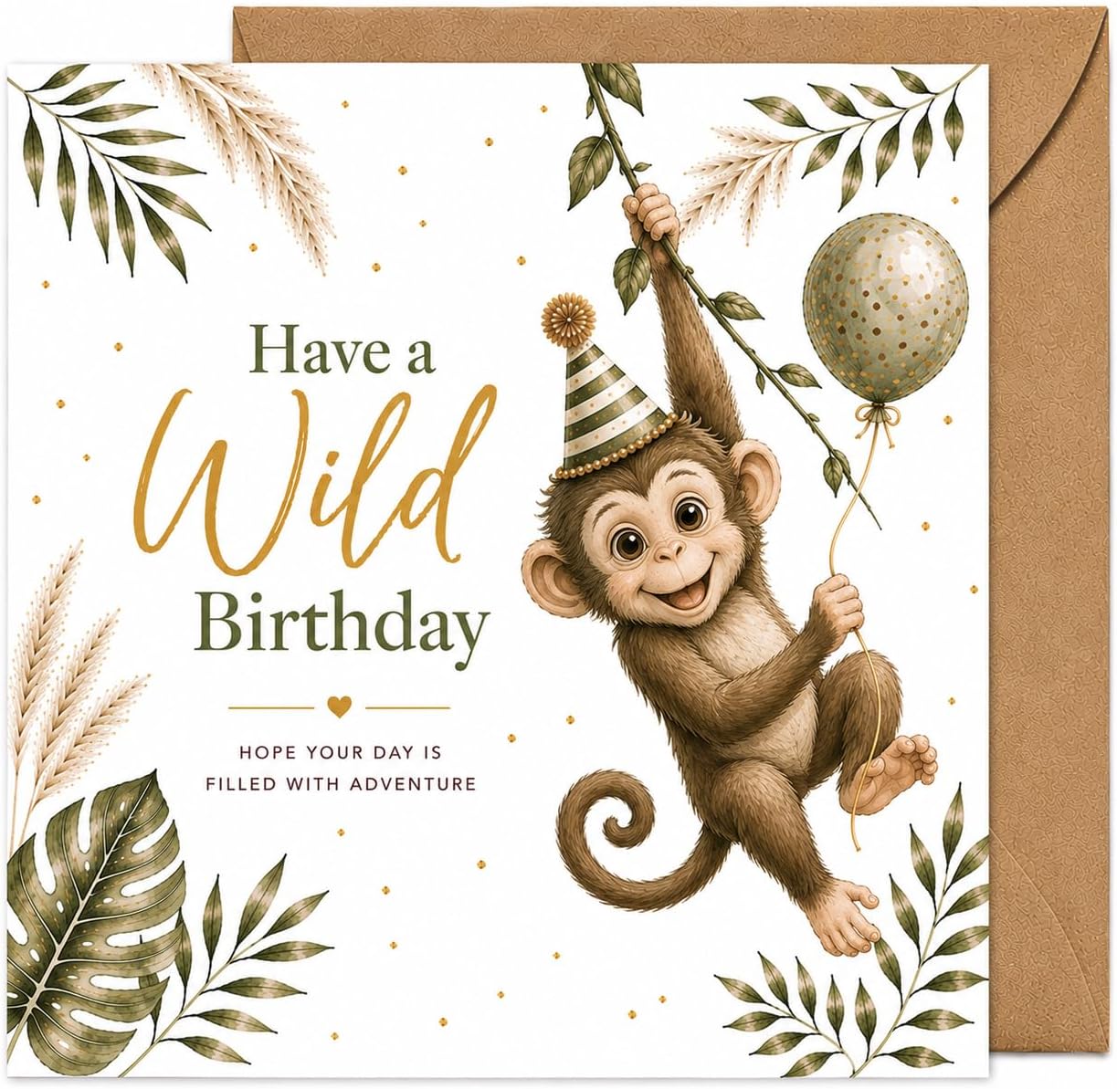 Wild Birthday Monkey