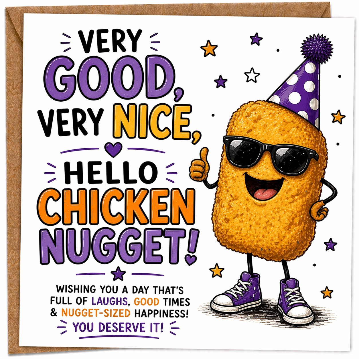Very Good, Very Nice, Hello Chicken Nugget