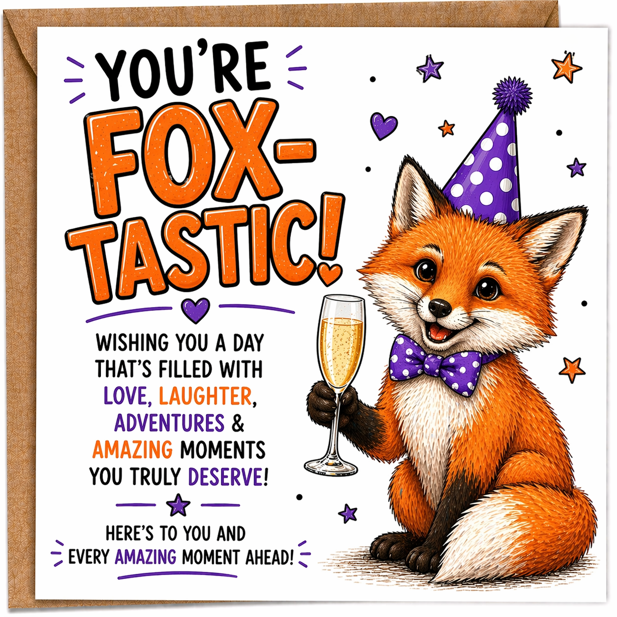 You're Fox-tastic!