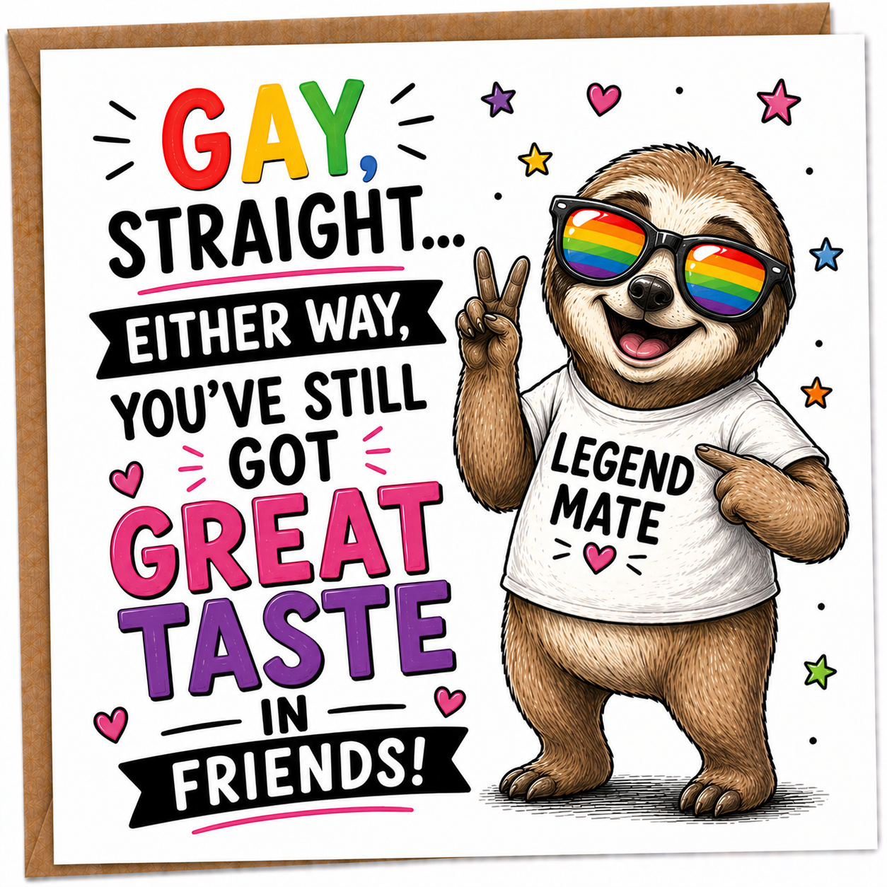 Gay, Straight... Either Way Sloth