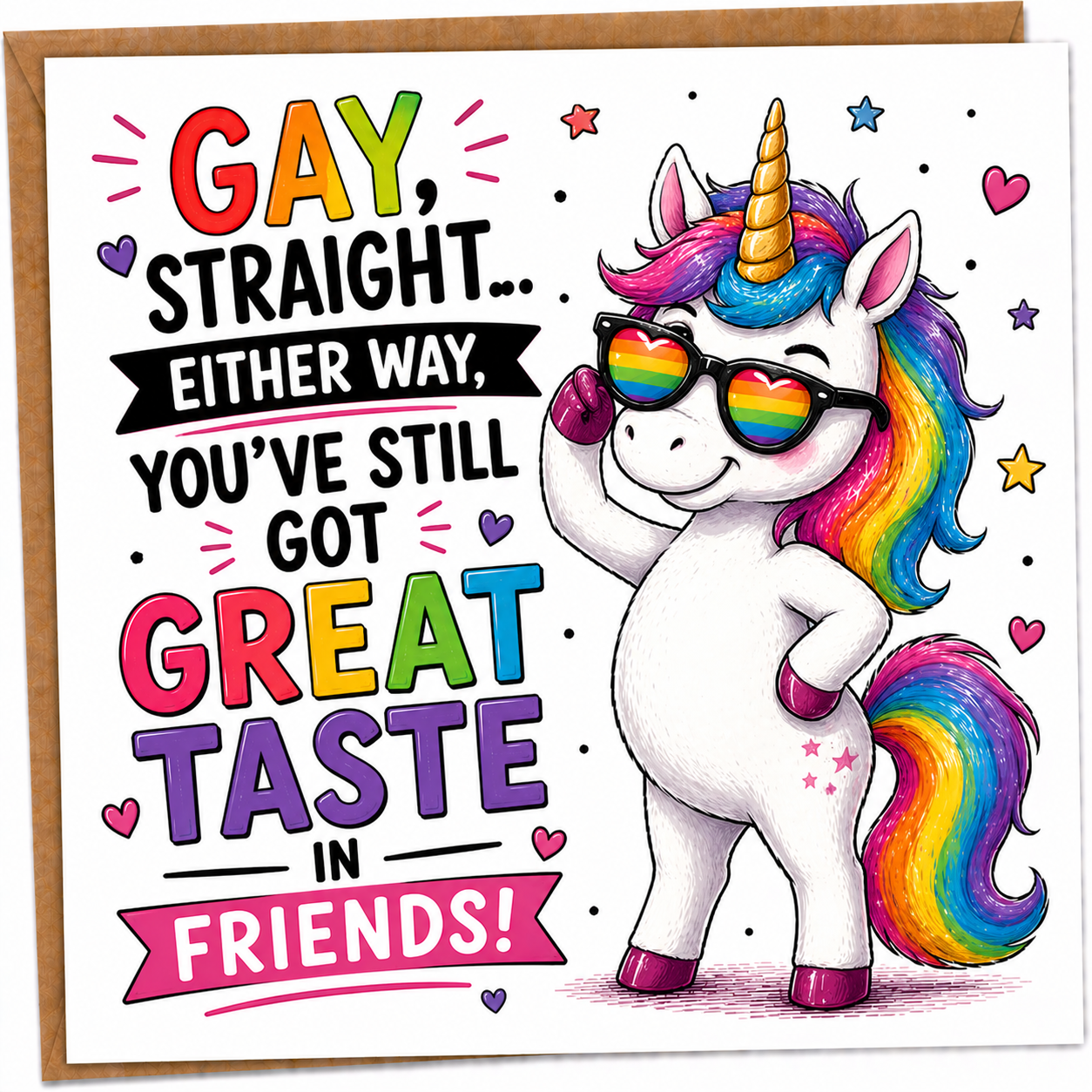 Gay, Straight... Either Way Unicorn