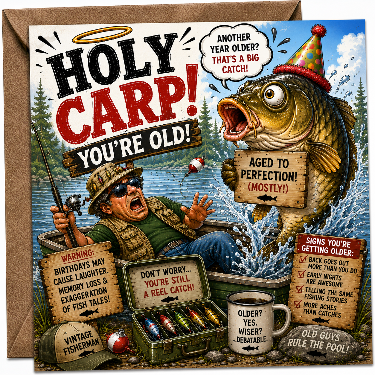 Holy Carp! You're Old!