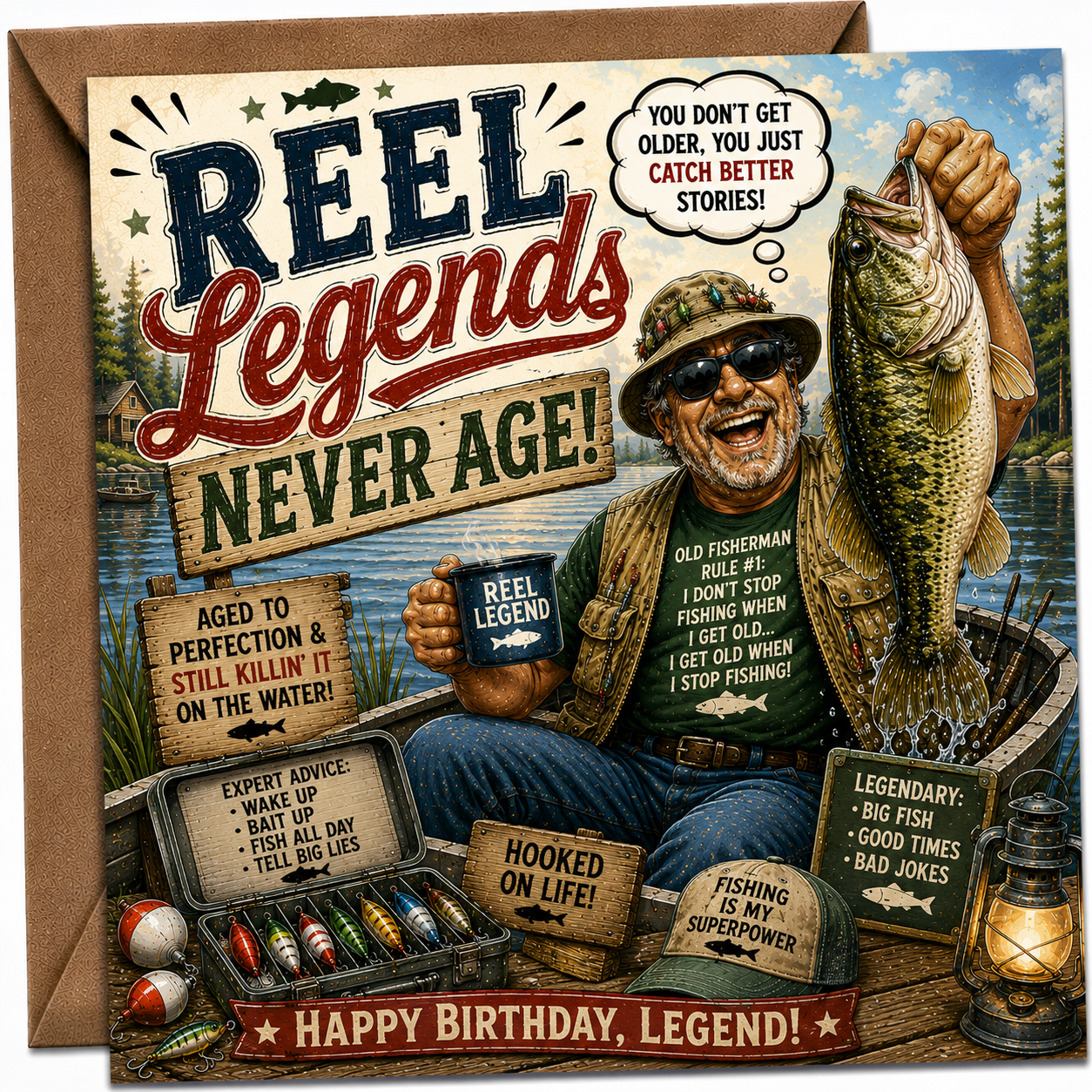 Reel Legends Never Age!