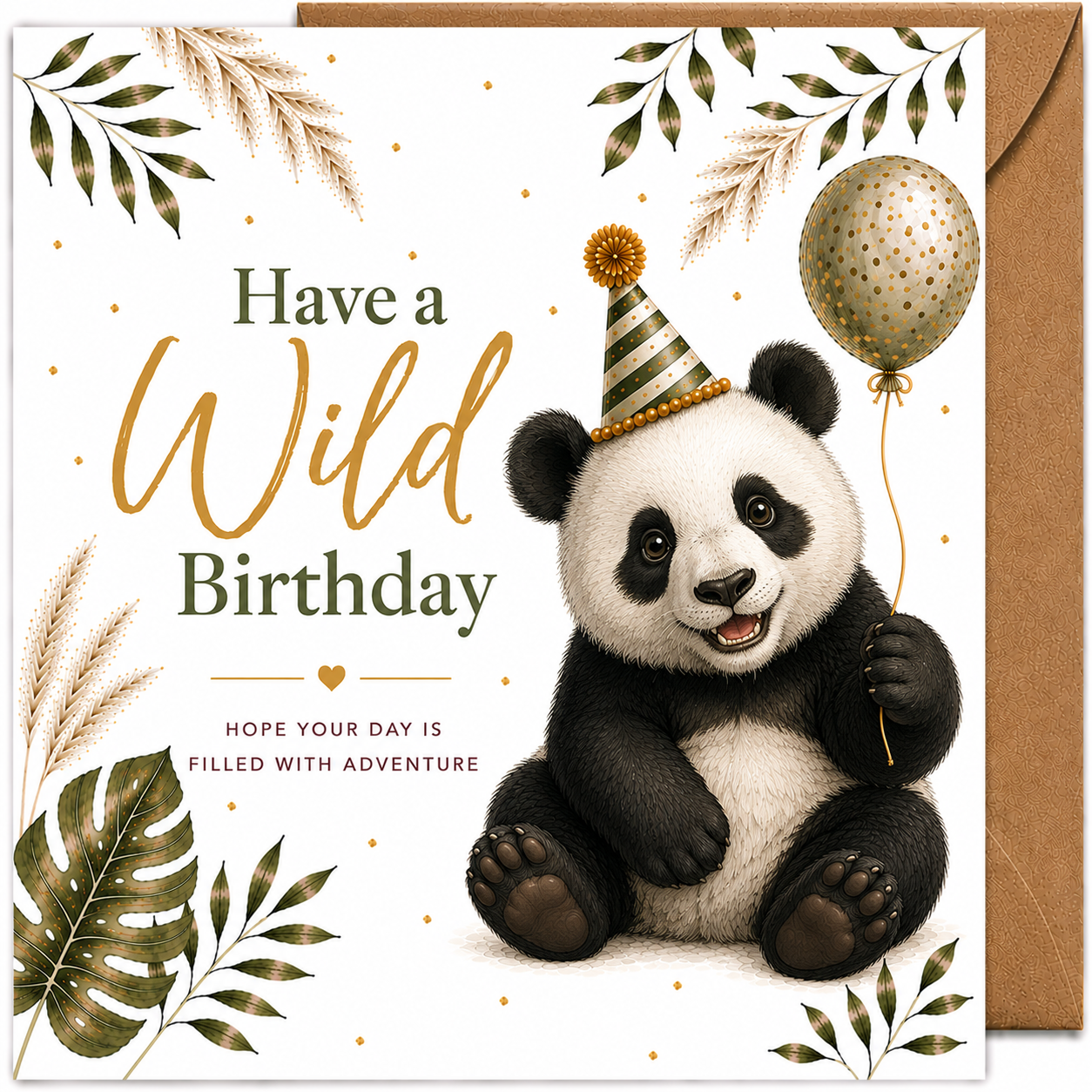 Wild Birthday Panda
