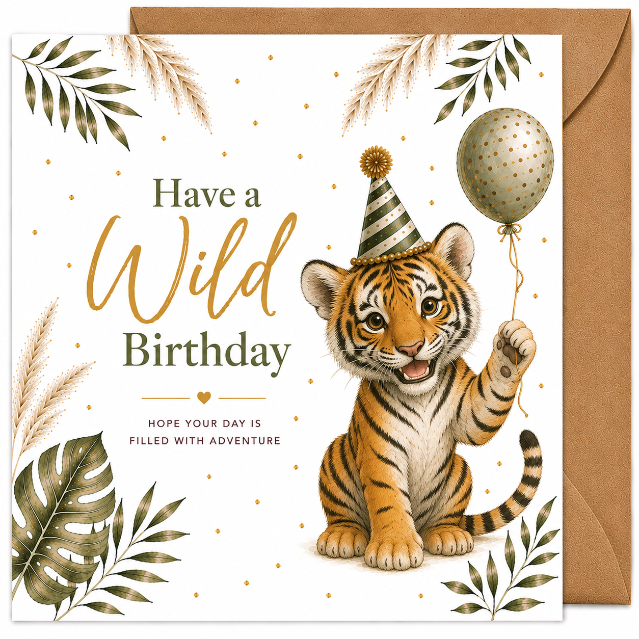 Wild Birthday Tiger Cub
