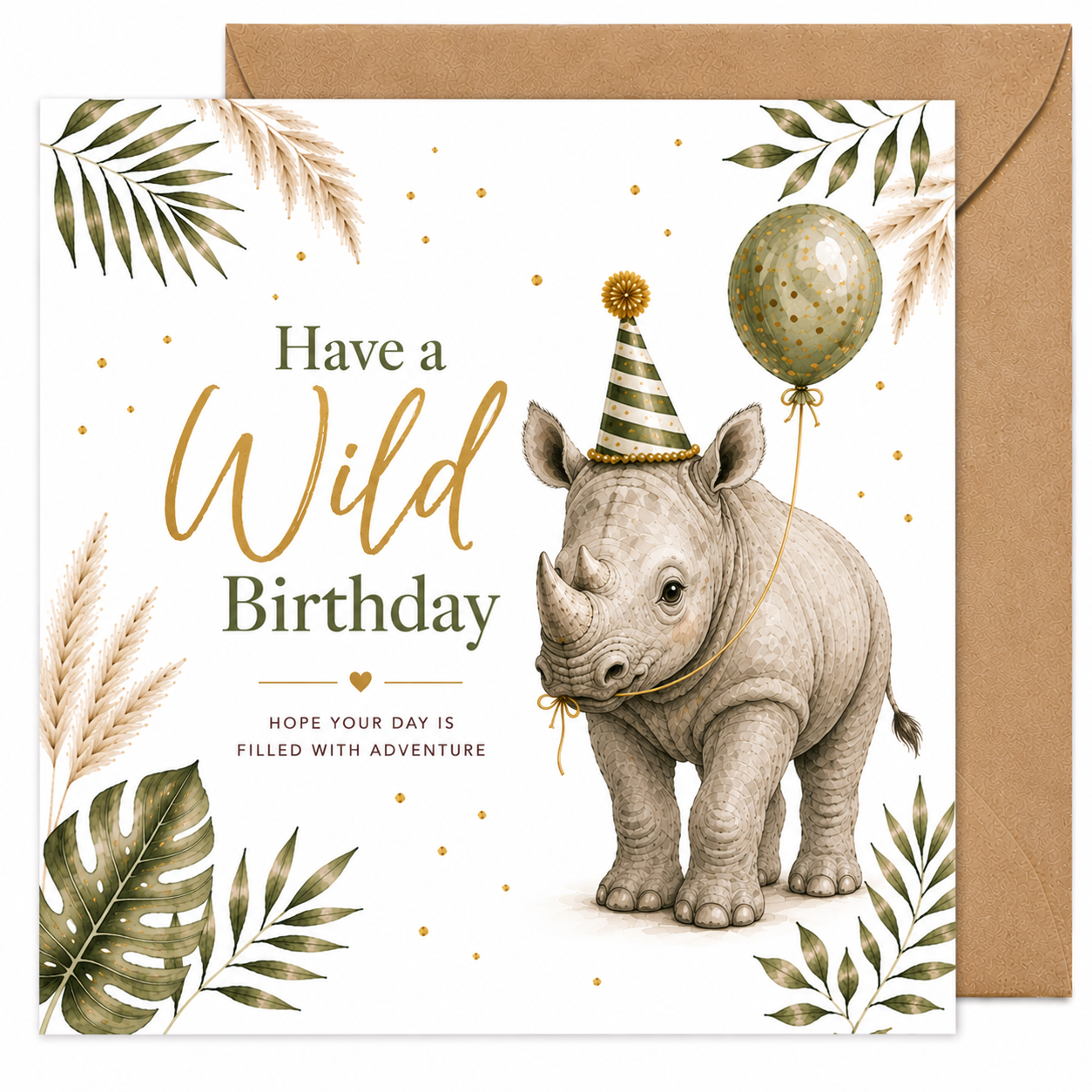 Wild Birthday Rhino
