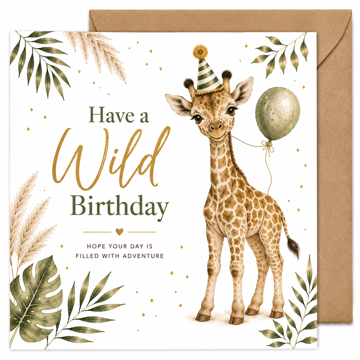 Wild Birthday Giraffe