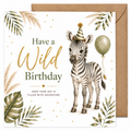 Wild Birthday Zebra