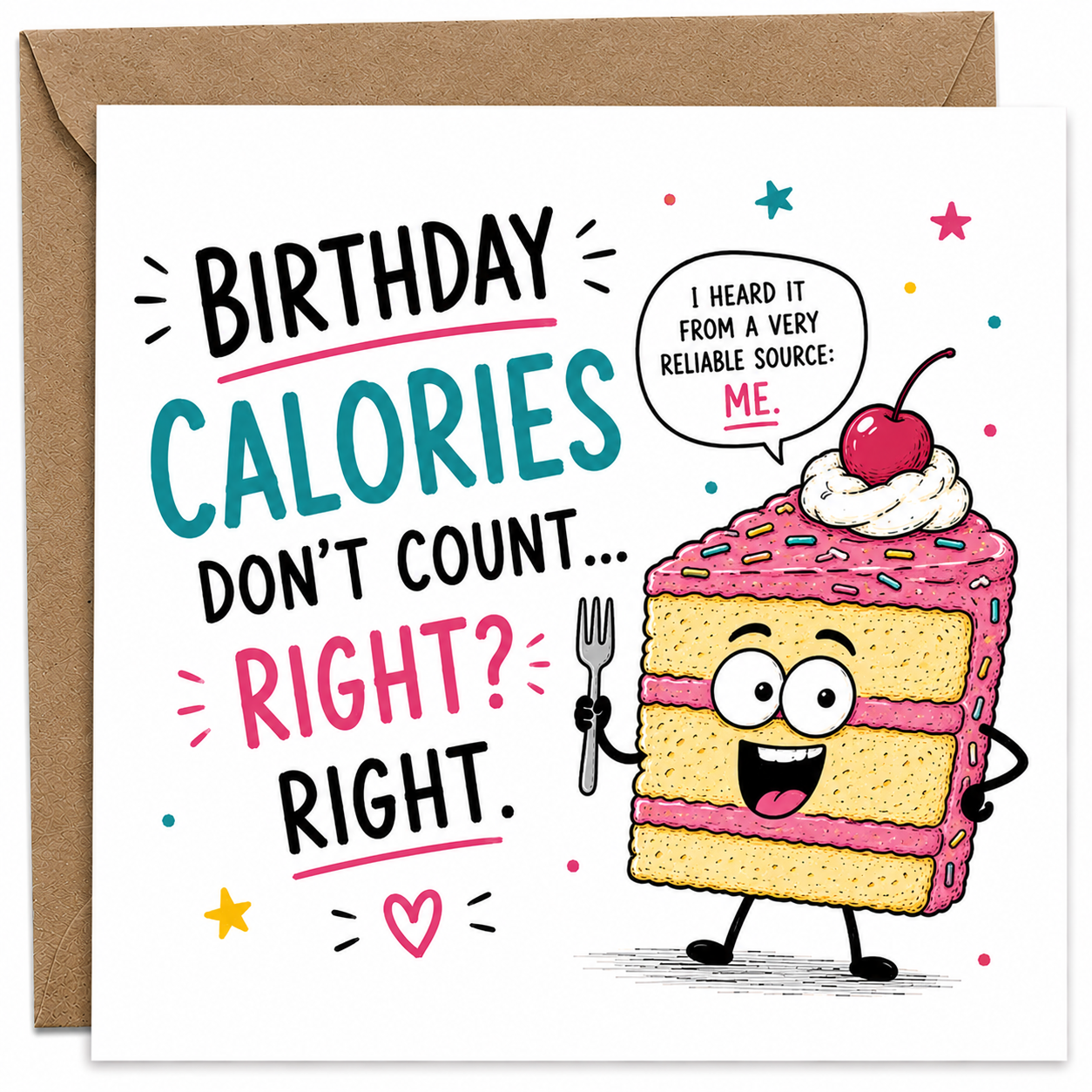 Birthday Calories Don't Count