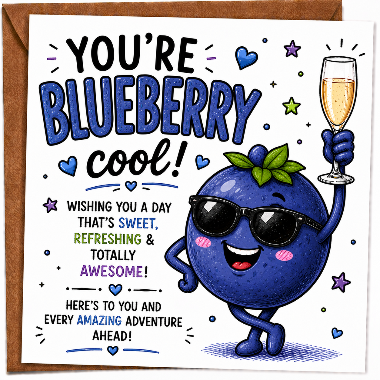 You're Blueberry Cool!